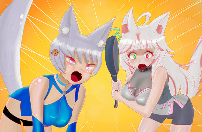 Cel Shaded style feat @MomokaVT Cel Shaded style feat @MomokaVT